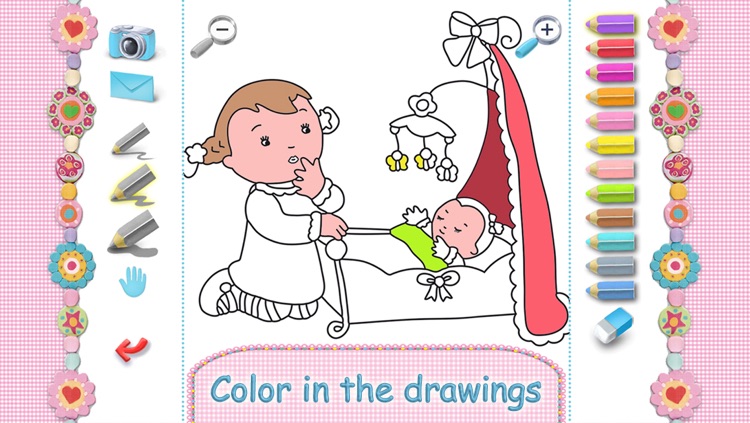 Molly is playing with her dolly - Little Girl screenshot-4
