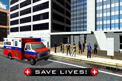 Ambulance Driver - Rescue 911 screenshot 3