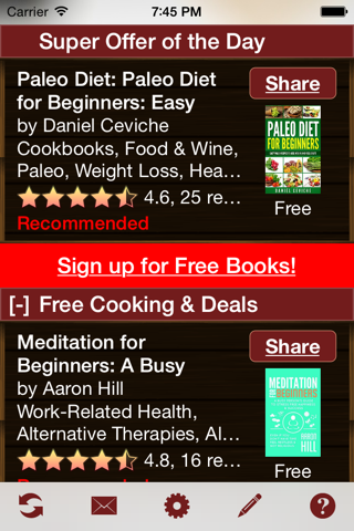 Free Cooking Books screenshot 2
