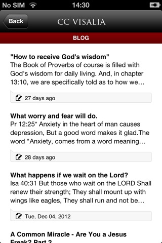 Calvary Chapel Visalia screenshot 3