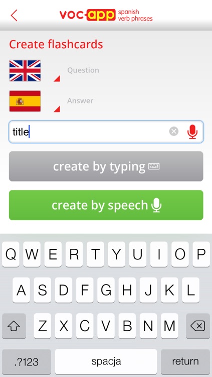 VocApp Spanish Verb Phrases screenshot-4