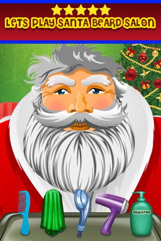 Christmas Santa Beard Salon - Holiday Makeover Fun Center screenshot 2