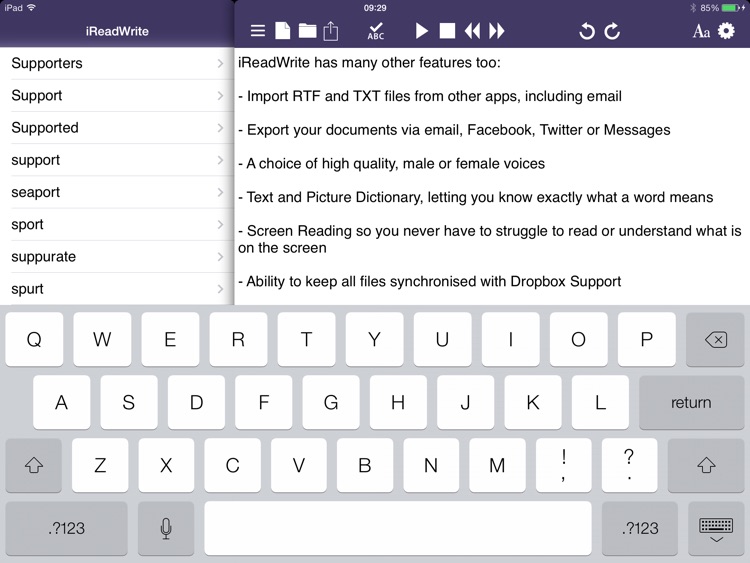iReadWrite screenshot-4