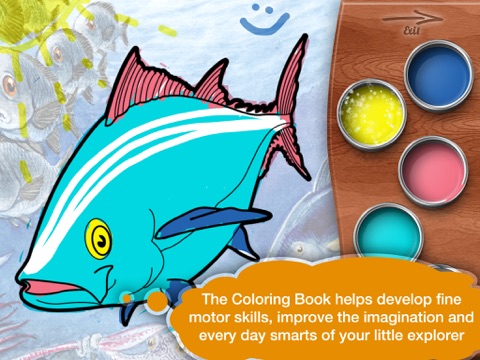 Narrated Fairy Tale Coloring Book screenshot 3