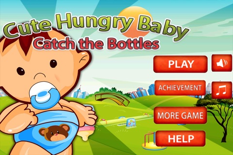 Cute Little Hungry Baby! Mini Bottle Catching Challenge for Kids screenshot 3