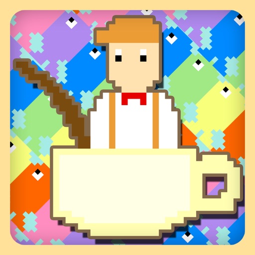 Tea Cup Fisherman Icon