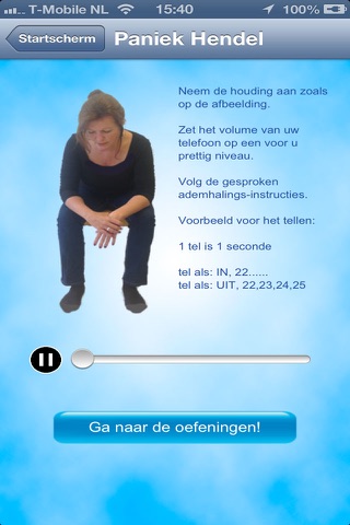 In-Balanz  De App voor hulp en therapie bij hyperventilatie,angst, paniek en stress! screenshot 4
