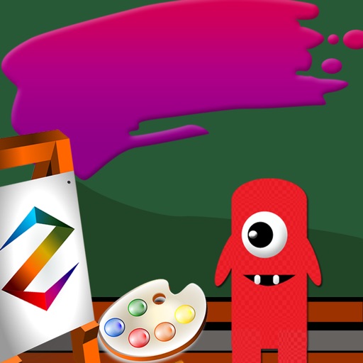 Kids Pro Coloring Game Yo Gabba Gabba Edition icon