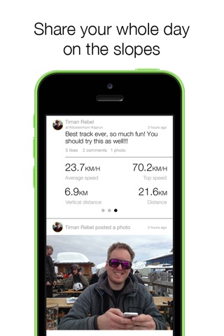 Snowciety - the social network for skiers and snowboarders screenshot 2