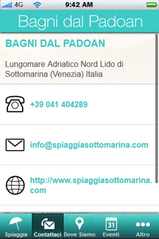 Bagni dal Padoan screenshot 3