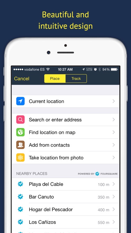 Rego — Manage your favorite places and routes