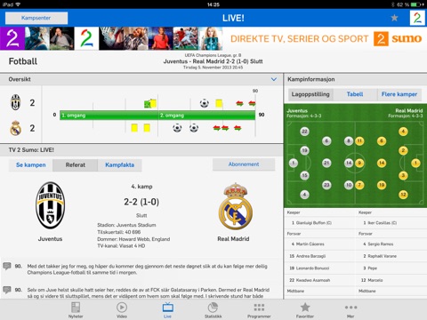 TV 2 Sporten for iPad screenshot 3