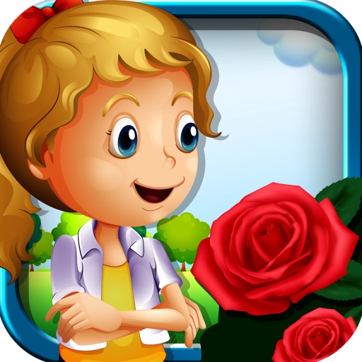 Paint the Roses Red Flower Color Game Icon