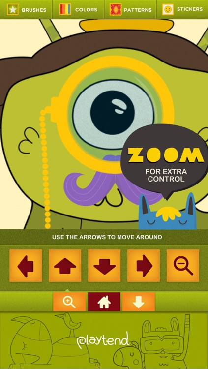 Monster Coloring Book screenshot-3
