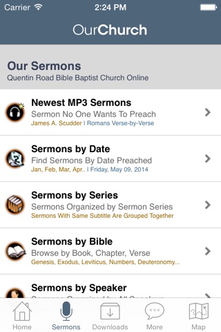 Quentin Road Bible Baptist Church screenshot 2