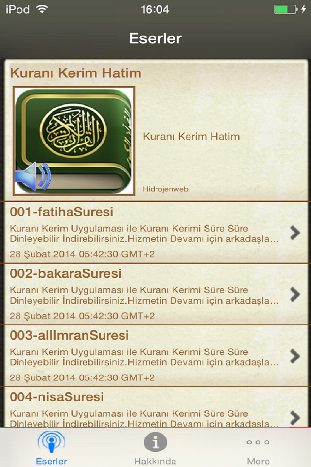 Bu Gün Kuran Dinledin mi? screenshot 2