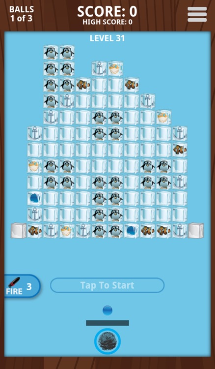 Ice Block Breaker Free - Cool Penguin Ice Theme Game That Is Fun To Play screenshot-3