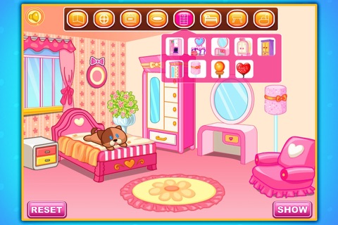 Princess bedroom design screenshot 2