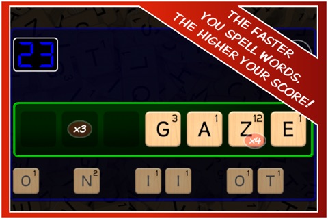 Gold Word Free - Fast-Paced Word Game screenshot 2