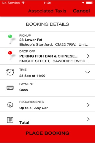 Associated Taxis screenshot 4