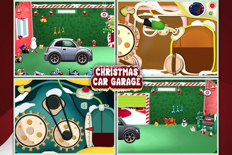 Christmas Car Garage Fun screenshot 3