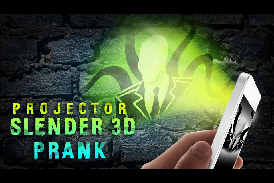 Projector Slender 3D Prank screenshot 3