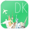 Denmark Offline map & flights. Airline tickets, airports, car rental, hotels booking. Free navigation.