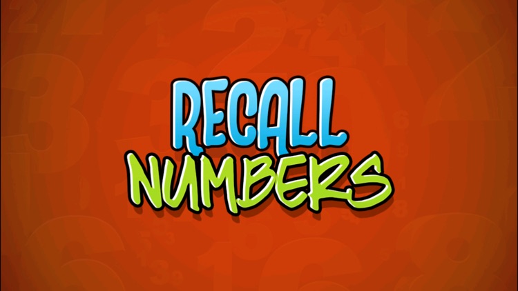 Recall Numbers