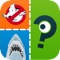 QuizCraze Movies Logos– a word pic color quiz game to guess what's that pop movie icon!