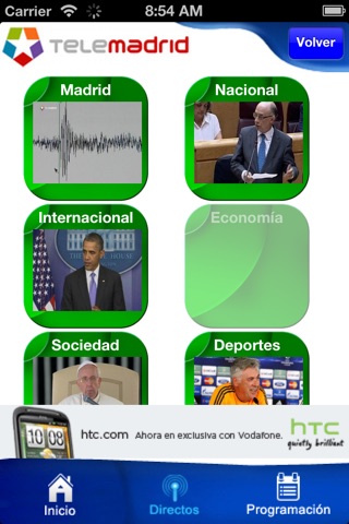Telemadrid.es screenshot 2