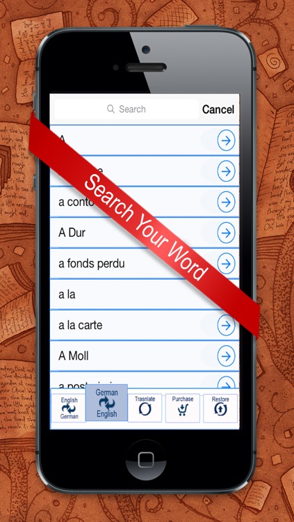 English to German & German to English Dictionary screenshot-3