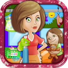 Activities of Kids Washing Cloths free girl games