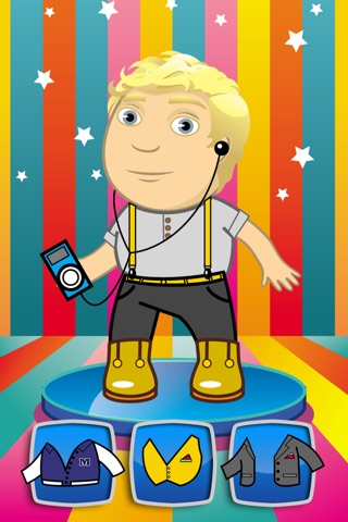 Dressing up Boyband Game screenshot 4