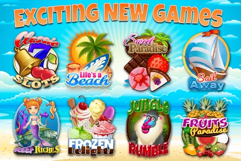 Paradise Slots - Free Casino Slot Machines screenshot 2