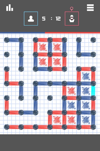 Dots and Boxes 2016 ~ board frenzy game and epic cheating in pocket edition screenshot 3