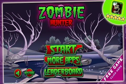 A Zombie Hunter Chase - Walking Zombies Target Practice Free by Awesome Wicked Games screenshot 4