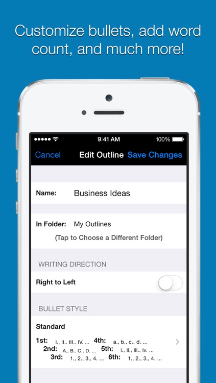 Outline Pro for iPhone screenshot-4