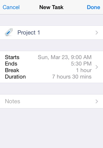 iTimeClock Lite screenshot 2