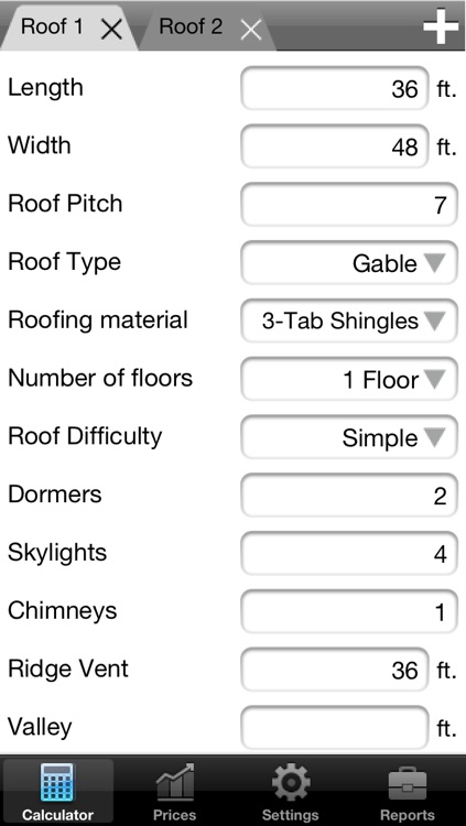 Roofing Calculator PRO