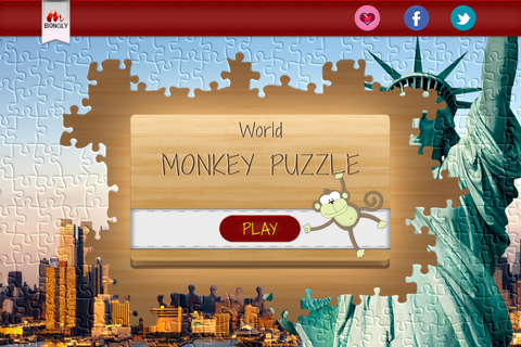 Monkey Puzzle: amazing pics collection from around the World - Free Jigsaw Puzzle games screenshot 2