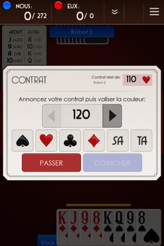 Belote Gratuit Jogatina screenshot 3