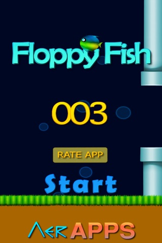 Floppy Fish - Free Floppy, Flippy, Flappy Aquatic Arcade Adventure screenshot 2