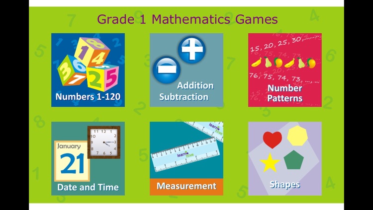 Grade 1 Math Games