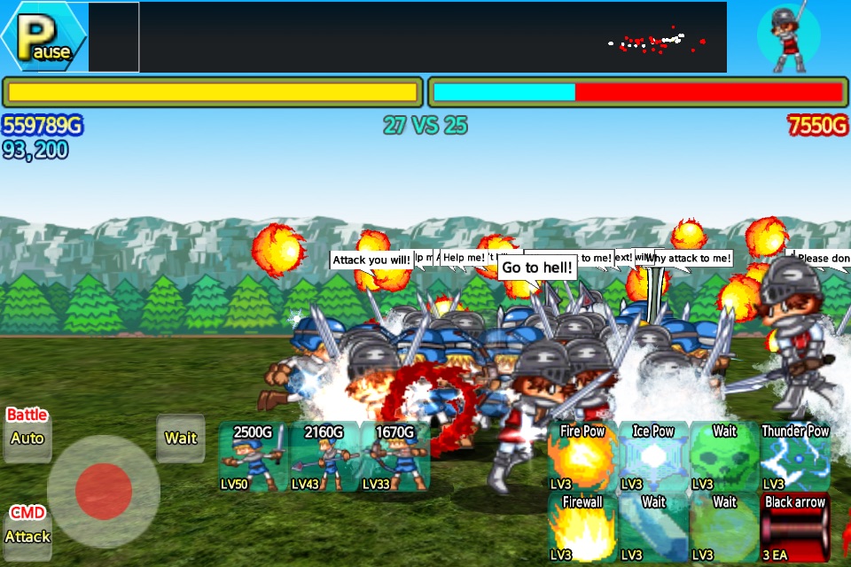 Castle Wars Defense EX screenshot 3