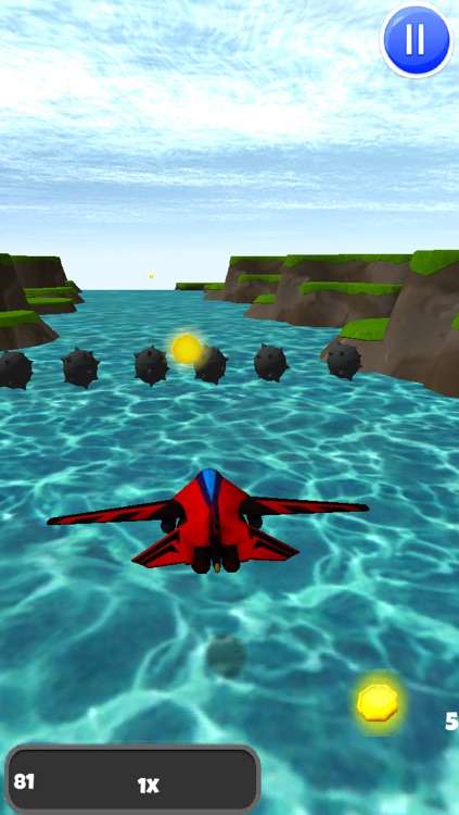 A Jet Fighter Pilot: 3D Airplane Flight Simulator - FREE Edition screenshot-3