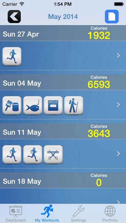 iGymWorkout – Your Daily Calories & Weight Loss Tracking App