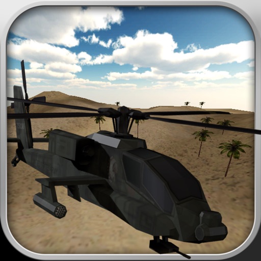Helicopter Shooter Hero Icon