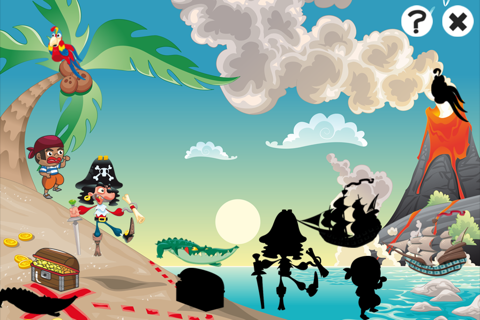 Pirates! Game for children age 2-5: Train your pirate skills for kindergarten, preschool or nursery school! screenshot 4