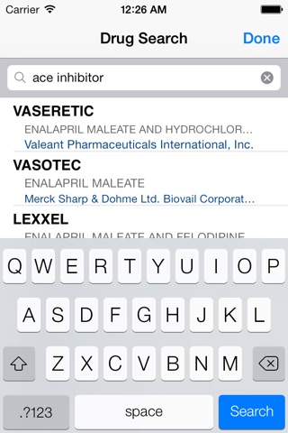 Drugs & Medications screenshot 4