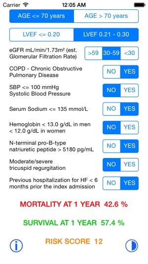 ADHF/NT-proBNP Risk Score Calculator(圖4)-速報App